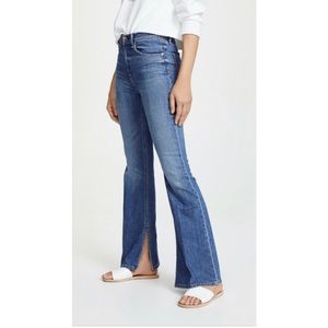 Rag and Bone Bella Split Hem Flare Jean
